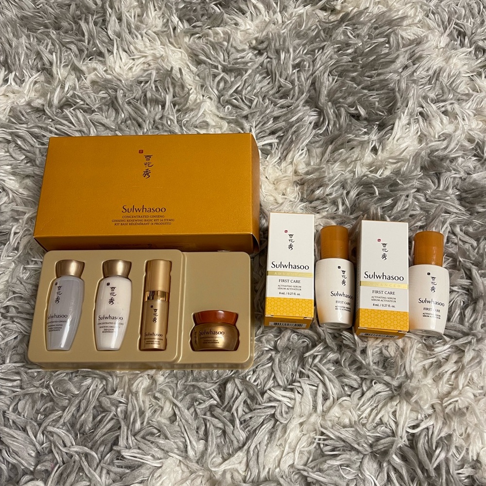 Sulwhasoo travel skincare kit
